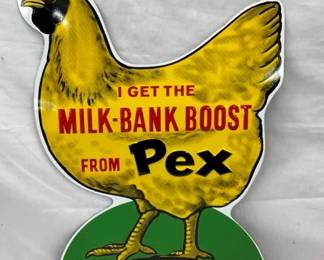 DIE CUT PEX KRAFT CHICKEN SIGN