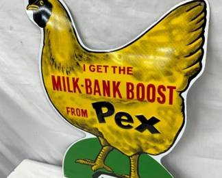 DIE CUT PEX KRAFT CHICKEN SIGN