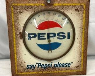 PEPSI PLEASE THERMOMETER 9X9