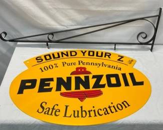 OTHERSIDE PENNZOIL SWINGER SIGN