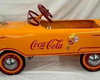 RESTORED COKE PEDAL CAR