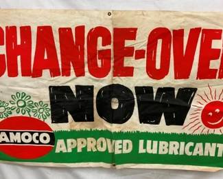 AMOCO CHANGE OVER NOW 61X36