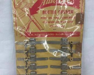 NOS AUTO OPE BOTTLE OPENER W/ PRODUCT