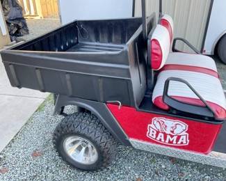 CLOSEUP VIEW RESTORED CART