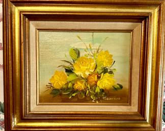 Yellow Roses-Robert Cox