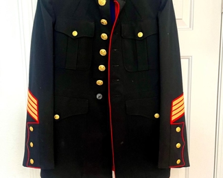 Marine Corps Dress Blue Jacket with pants (Sargeant)