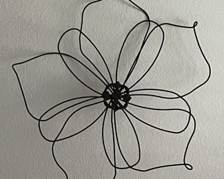 Metal Flower Decor
