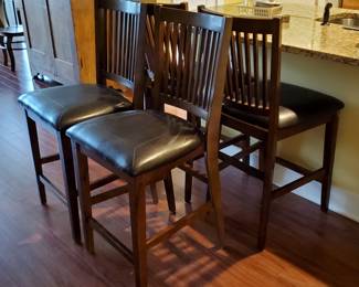 Steve Silver Company counter height bar chairs - four total
