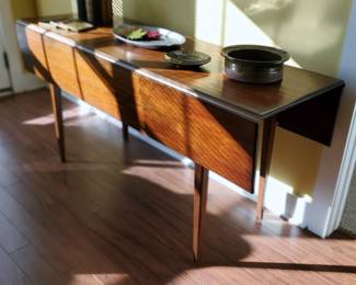 HEPPLEWHITE-STYLE Drop Leaf Table by D. R. Dimes