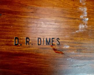HEPPLEWHITE-STYLE Drop Leaf Table by D. R. Dimes