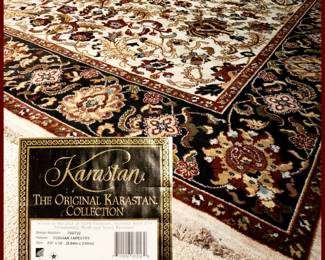 KARASTAN 100% Wool Carpet 8'8" x 12' "Persian Tapestry" 1 of 2