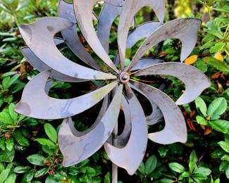 Spinning Garden Sculpture