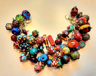 Hand-crafted Bead Bracelet by CYNTHIA TOOPS & DAN ADAMS