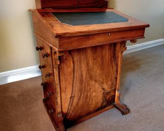 Reproduction Ship Captain's Writing Desk $115 or bid #34