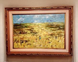 JOAN BEYER Palette Knife Oil on Canvas $395 or bid #91