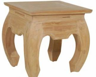 Hand-made Solid Wood Stool by Smith & Hawkins $85 or bid #37