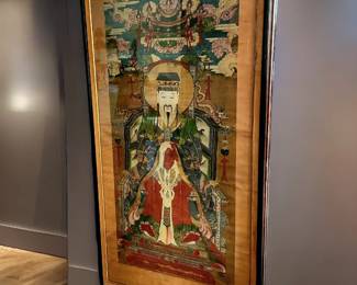 Vintage Chinese Painting on Silk BIN for $895 or bid #39