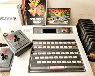Vintage ATARI Video Game Set with Cartridges!