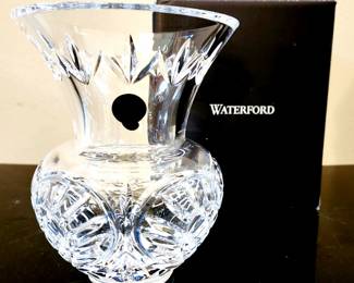 Waterford Crystal Vases MIB