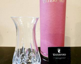 Waterford Crystal Vase, MIB