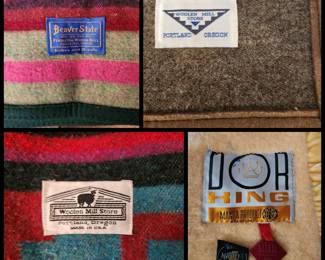 Pendleton wool blankets