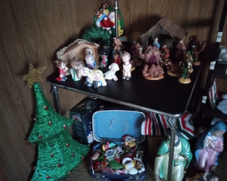 Plaster cast nativity