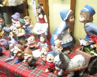 some of the plaster cast selection