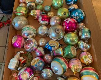 Vintage Christmas Ornaments 