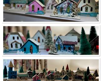Cardboard Christmas Houses