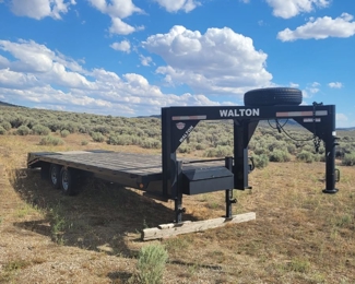 Trailer Walton 14000 lbs hay car trailer 