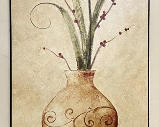 Flower in Vase Wall Art