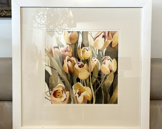 Framed Tulip Wall Art Print