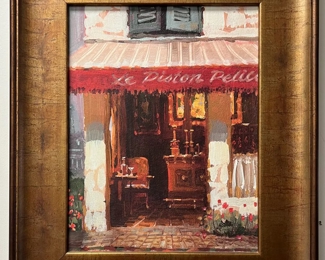 "Le Piston" Framed Walk Art 