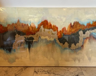 Contemporary Mountain Landscape Art 