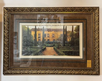 Garden Manor Framed Art 