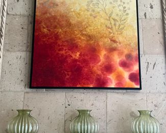 "Autumn Lights" by Remender original oil painting