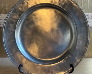 Match Pewer Large Round Platter 