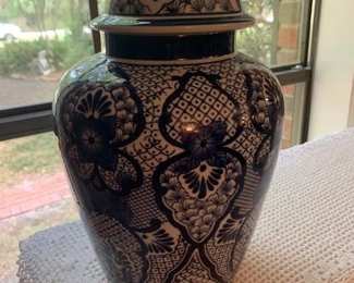 Ginger Jar  Blue and White 