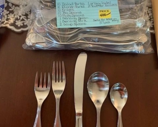 Rare Balalaika Holland Flatware 57 pcs 