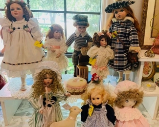 Porcelain Collectible Dolls
