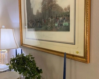 English Hunting Prints All Framed Sizes