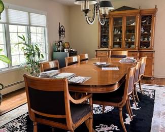 FRENCH REGENCY STYLE DINING SET