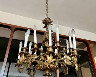 BRONZE CHANDELIER