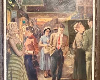 JAMES AVATI ORIGINAL OIL