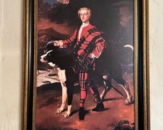 Prince with his Hound...