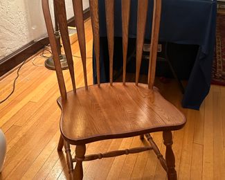 Heavy Oak Chairs! 