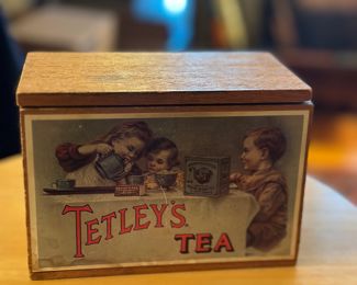 Vintage Wooden tea box
