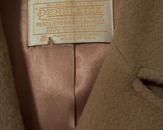 I mean, I told you it was Pendleton! 