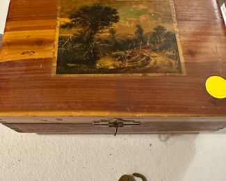 Cute box with Original Lock & Key