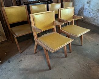 Set of 6 Mid Century Modern Dining Room Chairs for the WIN